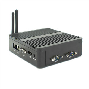 Alto rendimiento Celeron CPU Compact Fanless Industrial Box PC Stock Linux confiable para varios accesorios de computadora - Product Image 1