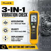   Testeur et analyseur de vibrations numérique portable 802 avec garantie d'un an pour la détection des défauts des roulements de moteur et de pompe