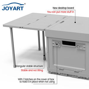 <span class=keywords><strong>Table</strong></span> <span class=keywords><strong>pliante</strong></span> gain de place pour manger, boîtes de rangement pliables pour voiture, <span class=keywords><strong>camping</strong></span>, boîte de rangement pliable avec couvercle - Product Image 6