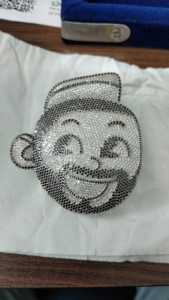 จี้เงินแท้ 925 ดีไซน์การ์ตูนหน้าตลก สไตล์ฮิปฮอป ประดับเพชรโมอิสซาไนต์ สำหรับผู้ชาย สามารถปรับแต่งได้ - Product Image 3