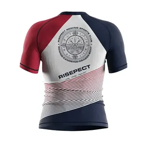 <b>Men's</b> 100% Cotton <b>Compression</b> <b>Shirt</b> - Quick Dry & Eco-friendly, Summer Custom OEM/ODM - Product Image 2