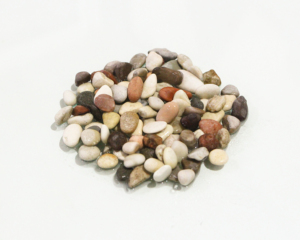 หินกรวดหลากสีธรรมชาติที่มีสีสันสำหรับหินขัด - Product Image 1
