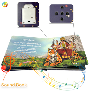 <span class=keywords><strong>Libro</strong></span> Sonoro Personalizzato con Pulsanti Touch Registrabili per Bambini, Produzione su Misura, MOQ 1000 - Product Image 3