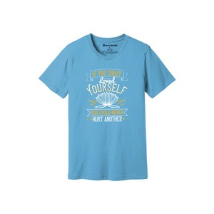 เสื้อยืดผ้าฝ้าย100% พิมพ์ลายพระพุทธรูปแบบลำลองมี12สีให้เลือก160-180 - Product Image 5