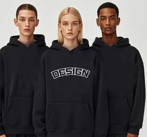 Classique 280GSM Hoodies Coton Léger Unisexe Sweats Confortable Chaud Vêtements Décontractés Usine Directe - Product Image 6