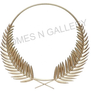 High Quality Metal Antique Lotus leaf Indoor <b>Wall</b> Decorative <b>Mirror</b> At Very Low Price From Indian Manufacturers And Exporters - Product Image 4
