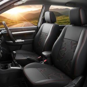 ผ้าคลุมเบาะรถยนต์ลายกากบาท X Cross ดีไซน์ทันสมัย ผลิตโดยผู้ผลิตผ้าคลุมเบาะรถยนต์ระดับพรีเมียม ราคาดีที่สุด - Product Image 4