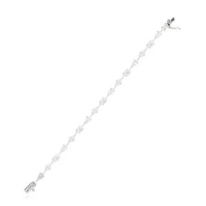 สร้อยข้อมือเพชรโมอิสอัญมณีสุดหรูสำหรับผู้หญิงและเด็กผู้หญิง - Product Image 2