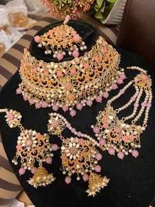 Cross Border Venta caliente moda collar perla conjunto nupcial accesorios perla collar pendiente conjunto - Product Image 6