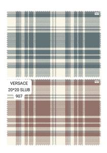 Coton teint en fil de qualité supérieure Dobby Checks Tissu flammé Tissu tissé pour chemises et vêtements pour l'exportation - Product Image 4