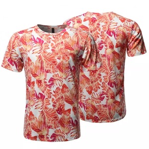 Camiseta deportiva personalizada de poliéster para hombre, logotipo frontal, impresión por sublimación Digital 3D, Letra de tela de punto gráfica personalizada - Product Image 1