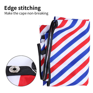 Capa de peluquería de poliéster, delantal para cortar el pelo, alta calidad, impermeable, personalizado, venta al por mayor - Product Image 5