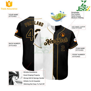 High Quality US Made Unisex Adult Baseball Jersey Sleeveless Breathable Quick Dry Customizable Printed Blank Pattern OEM Sports - Product Image 4