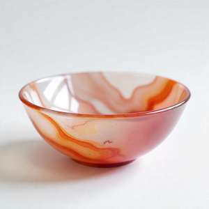 ชามเรซินแบบหมุนมันวาวแบบทำมือ3D มีสไตล์ไม่เหมือนใครเครื่องใช้บนโต๊ะอาหารสำหรับตกแต่งประสบการณ์การรับประทานอาหารที่หรูหรา - Product Image 1