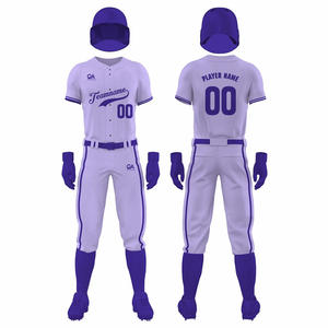 2025 Service OEM derniers uniformes de baseball personnalisés en gros pas cher prix sublimé respirant ensemble d'uniformes de baseball - Product Image 1