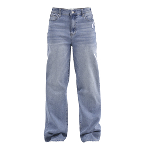 2025 <b>Women's</b> <b>Pants</b> High-Waist Streetwear Jogger Denim <b>Pant</b> Wide Leg Autumn <b>Summer</b> Elastic Waist Baggy Cargo <b>Pants</b> <b>Women</b> - Product Image 2