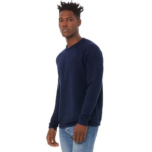 Sudadera con Capucha y Cuello Redondo Personalizada en Azul Marino, Ropa Urbana para Hombre y Mujer, Sudadera con Capucha de Algodón 100% para Otoño - Product Image 3