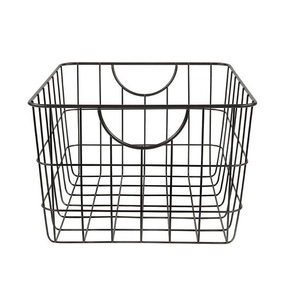 Cesta de Frutas, Artículos de Cocina, Metal, Hierro, Nueva Calidad, Cubo de Alambre Rústico Único, Hecho a Mano, Multifuncional, INDIA ART PLACE - Product Image 6