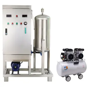 high concentration ozone machine water system with mixing pump