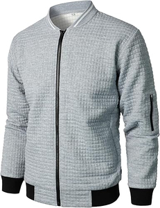 Vente en gros sur mesure Veste professionnelle unisexe Boomletcorp Versity Veste avec broderie sur le devant Veste de baseball Versity à capuche Tissu en laine - Product Image 3