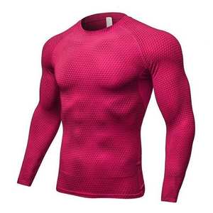 Dernier design Rash Guard MMA personnalisé par sublimation, manches longues pour hommes et femmes, Spandex Nylon, respirant, UPF50+, 2025 - Product Image 6