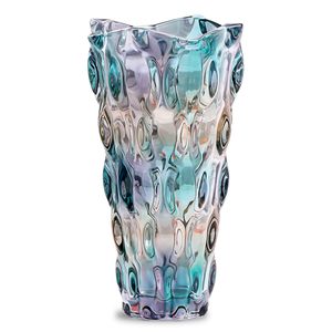 Jarrón de cristal de 10 pulgadas para decoración del hogar, pieza central, maceta alta de tamaño grande transparente para regalo de boda, sala de estar y oficina - Product Image 2