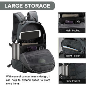 Mochila táctica duradera con logotipo personalizado impresión bordado al aire libre senderismo Camping bolsa de viaje OEM fabricante de fábrica - Product Image 5