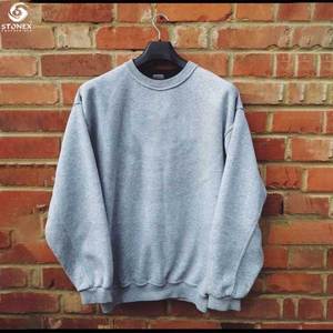 Venta al por mayor 100% algodón pulóver sudadera para hombres alta calidad Rib personalizado cuello redondo estampado invierno tejido tamaño personalizado suéter - Product Image 1