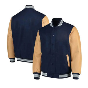 Wholesale Plus Size Men Letterman <b>Jacket</b> For Sale Outdoor Use Stand Collar Men Letterman <b>Jacket</b> - Product Image 1