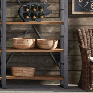 Voie de bouleau™Lot de 3 paniers en osier jonc de mer Solution de rangement élégante pour la maison ou le bureau - Product Image 2