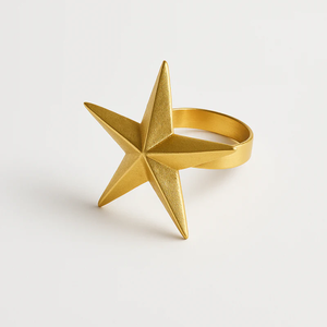 Anillo de Servilleta Clásico de Aluminio de Marca Privada, Decoración de Mesa Atemporal que Mejora las Comidas Elegantes para Reuniones Familiares - Product Image 2