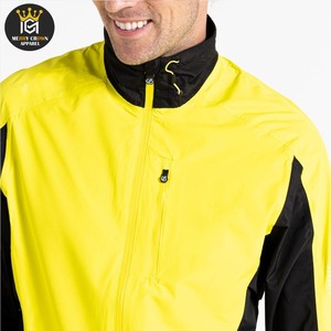 Vêtements de sport coupe-vent veste nouveau Design imperméable piste coupe-vent veste pour le cyclisme et la course - Product Image 4