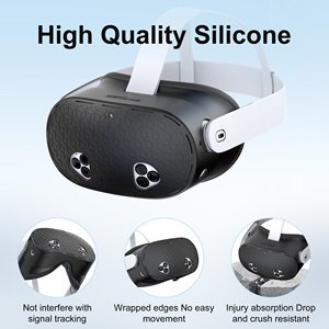 STARTRC GAMES Officiel - Pack de protection 7 pièces pour 3S VR - Ensemble complet de protection en silicone pour le visage, poignées de manette et masque pour les yeux - Product Image 2