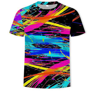 Camisetas Sublimadas Estampadas para Hombre, Modal 100% Poliéster, Camisetas Sublimadas al por Mayor, Precio de Fábrica - Product Image 2