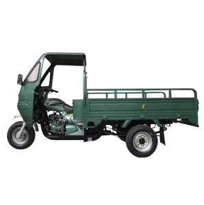 Triciclo de Carga Resistente de 150 CC con Semi-Cabina, Ideal para Transporte y Entrega - Product Image 6