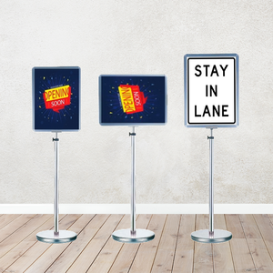 Soporte de aluminio de doble cara para carteles publicitarios - Product Image 5