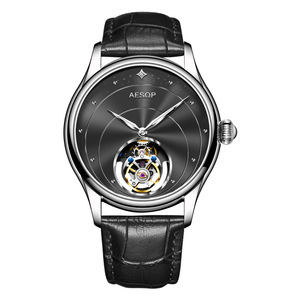 Reloj mecánico automático Tourbillon 7048 de diseño clásico para hombre, reloj de lujo certificado por el fabricante. - Product Image 3