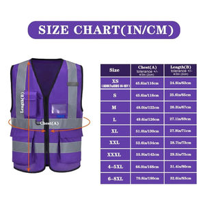 Chaleco DE SEGURIDAD personalizado de gran oferta, varios tamaños, ropa de trabajo Oem, Chaleco de seguridad, construcción, ropa de alta visibilidad, chaleco de seguridad reflectante - Product Image 2