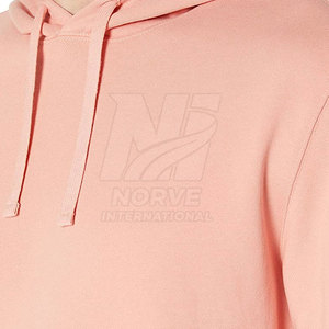 เสื้อฮู้ดดี้ผ้าฝ้ายผสมดีไซน์เรียบง่ายสไตล์ลำลองสำหรับผู้ชาย - Product Image 6