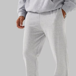 Pantalon de survêtement à panneaux multicouches avec imprimé graphique inspiré du streetwear Pantalon pour homme en coton doux, respirant et confortable - Product Image 4