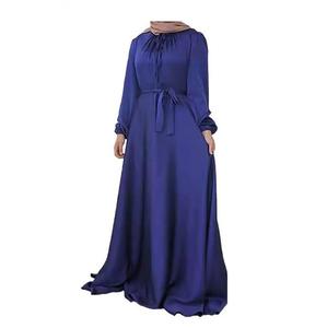 New Arrivals <b>Ladies</b> Abaya Design Outdoor Wear Long Sleeve Abaya Polyester <b>Kaftan</b> Muslim Women Abaya - Product Image 2