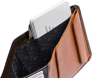 Genuine Leather Short Wallet Bifold <b>for</b> <b>Men</b> Pure Cow Genuine Leather Money Bag <b>Purses</b> Wallat Multiple Card Slot - Product Image 4