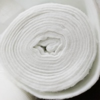 Taille personnalisée sanitaire polyéthylène spunbond non tissé 100% polyester respirant antibactérien soluble dans l'eau OEKO-TEX
