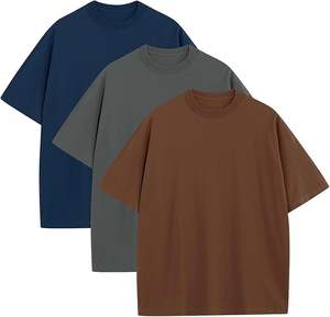 T-shirt pour homme en coton 100% respirant, imprimé à l'écran, en maille, écologique, service OEM, vente en gros, prix bas - Product Image 5
