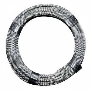 Câble en acier galvanisé 3,0 mm, longueur 280 m, 6 x 7 + 1 brins, résistance minimale à la rupture 5,28 KN, pour la pêche - Product Image 2