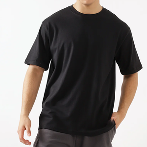 เสื้อยืดโอเวอร์ไซส์สไตล์ล่าสุด ผ้าฝ้าย 100% ลายตัวอักษร คุณภาพสูง ป้องกันขนร่วง บริการ OEM ผู้ผลิตชั้นนำ เสื้อผู้ชาย - Product Image 5