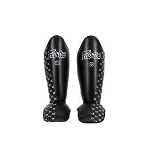 สนับแข้งมวยไทยพิมพ์ลายดิจิทัล หนัง PU คุณภาพระดับมืออาชีพ ป้องกันการกระแทก ระบายอากาศได้ดี พร้อมตะขอเกี่ยว  รับสกรีนโลโก้ตามแบบ - Product Image 4