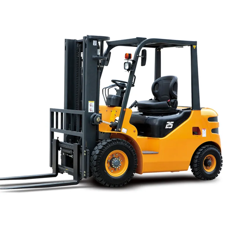 Mesin Diesel forklift 2 3 4 5 6 7 10 ton mengangkat 4500mm EPA bersertifikat semua medan kasar forklift truk dengan sisi shift