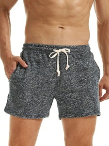 Pantalones cortos deportivos de jogging para hombre, de secado rápido, transpirables, de color sólido, para el verano, precio al por mayor en oferta - Product Image 6