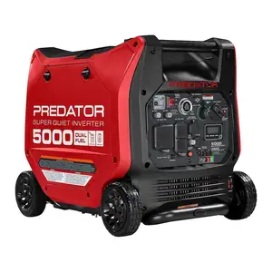 100% Authentic Brand New 5000 Watt Dual-Fuel SUPER QUIET Inverter Generator with Remote Start and CO SECURE Technology